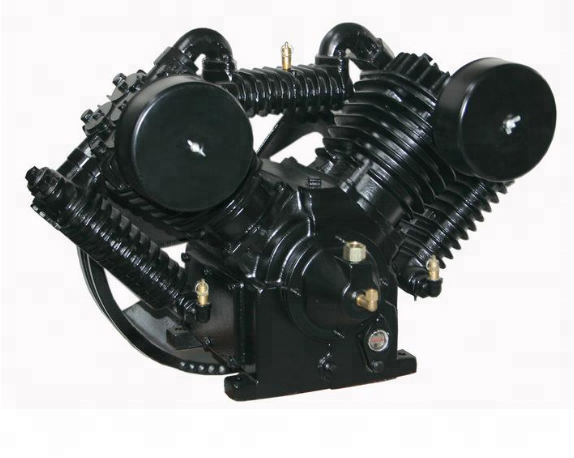 С ременным приводом воздушные компрессоры V-1.05 насоса 7.5KW/10HP 12.5BAR 2105 поршневых воздушных компрессоров выходной патрубок насоса