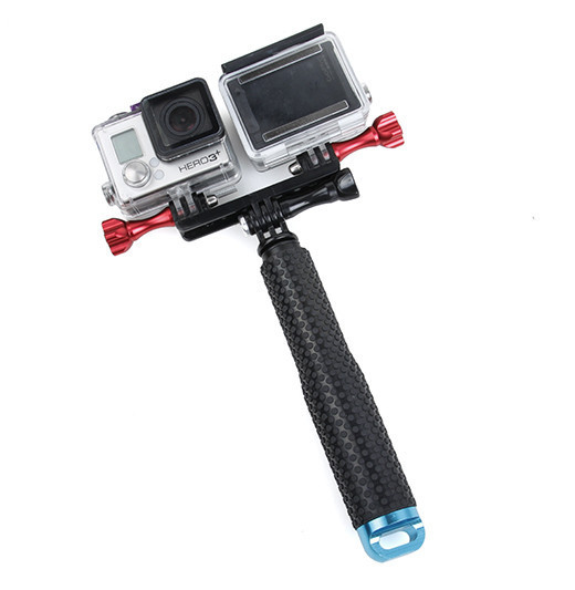 Kaliou двойной Кронштейн мост разъем Адаптер штатив свет для Go Pro Спорт камера интимные аксессуары