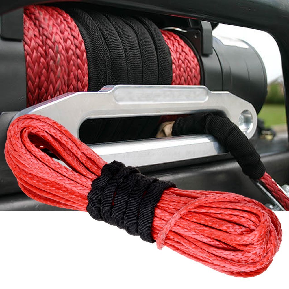 UHMWPE synthetic Winch Rope for recovery rope