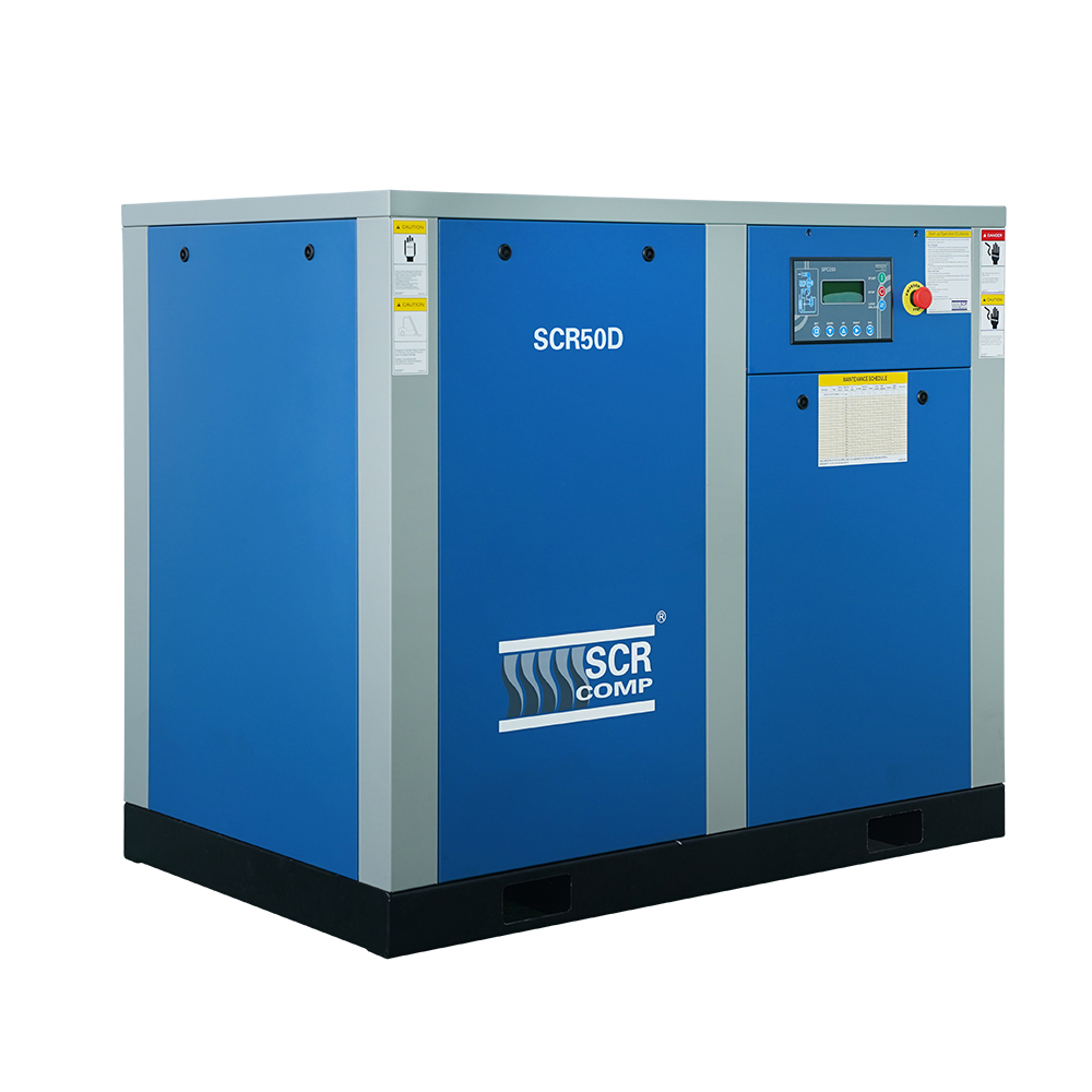 37kw SCR с прямым приводом винтовой воздушный компрессор для промышленного завода