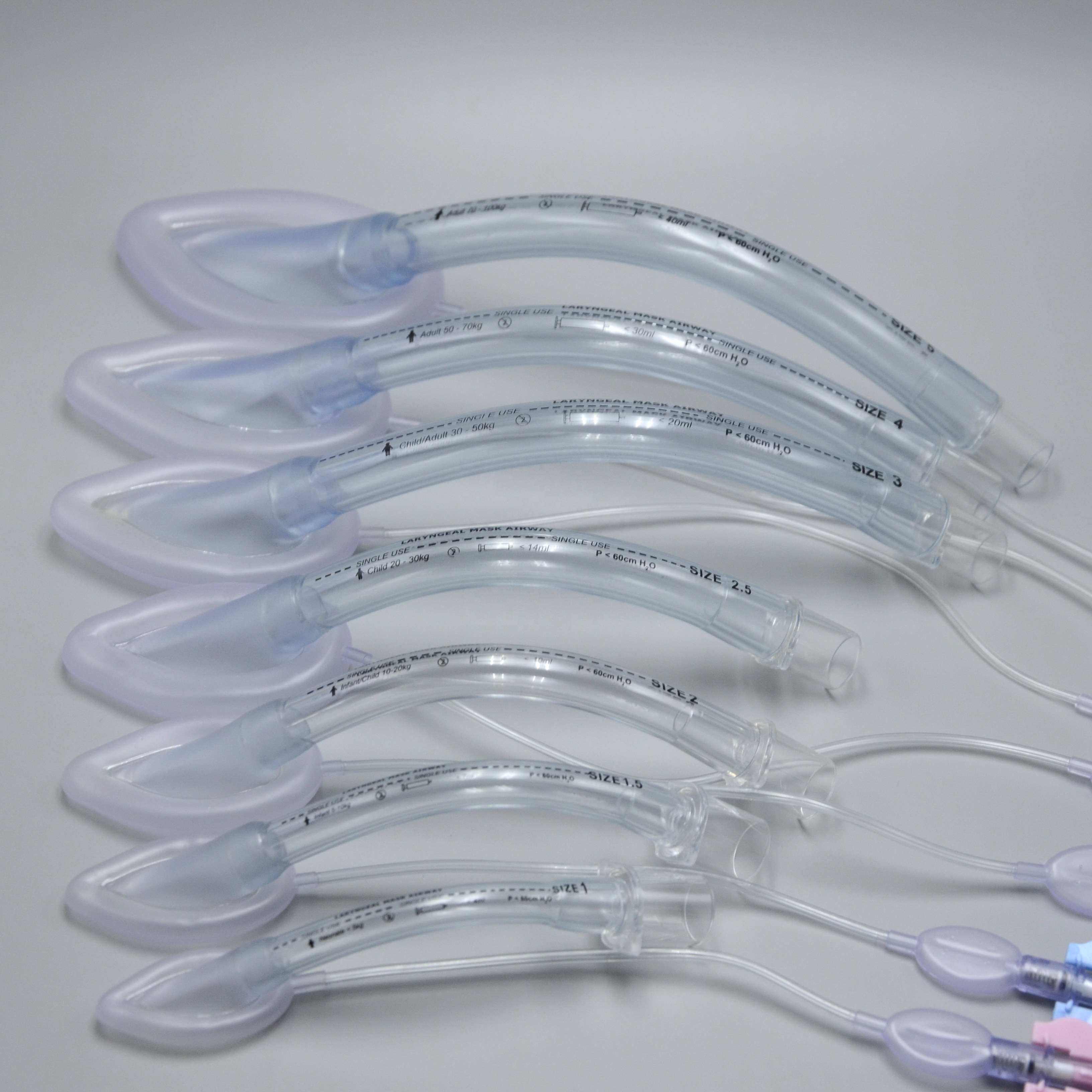 Медицинская одноразовая ларингеальная маска airway ПВХ стандарт