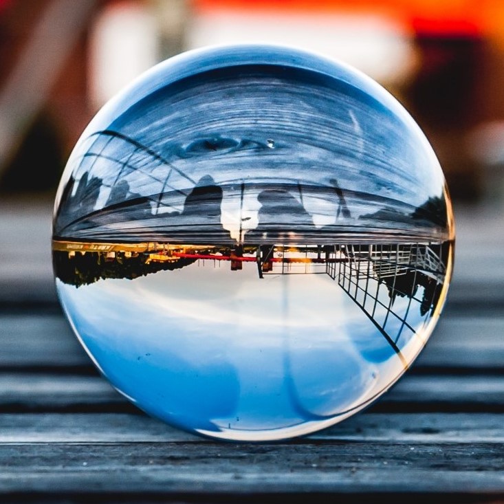 60mm 80mm 100mmm Decorative clear photography K9 crystal ball