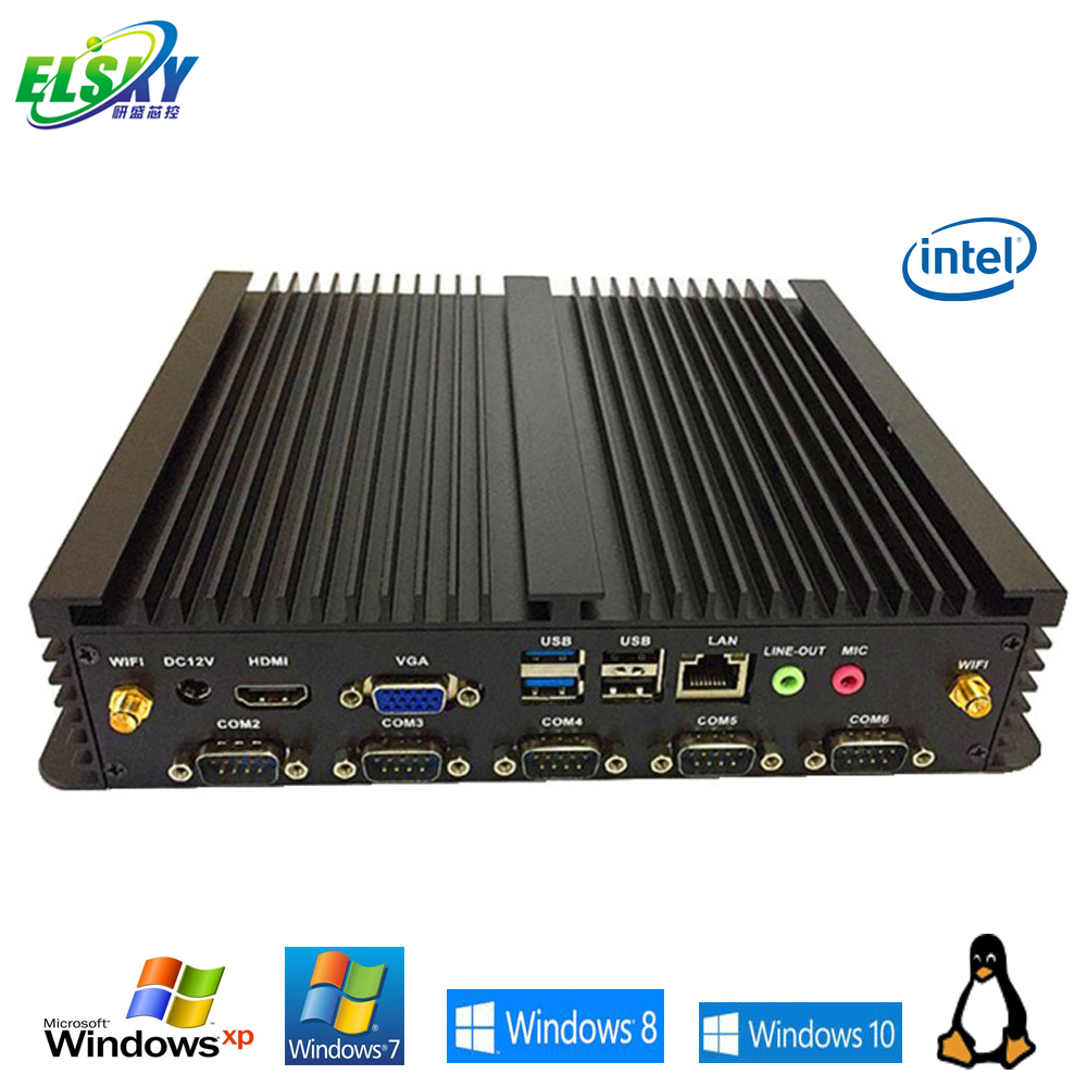 DC 12V Intel Core I7 3517U мини-ПК с 6COM и 6USB (или 8USB вариант)