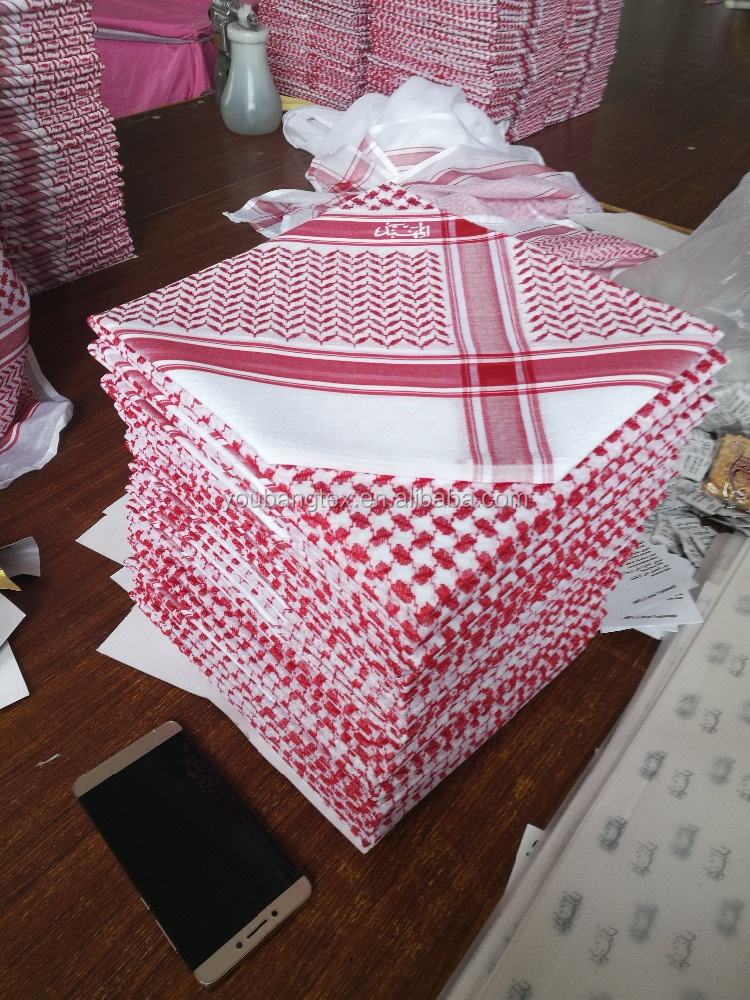 100% хлопок шемаг/Keffiyeh арабский шемаг шарф