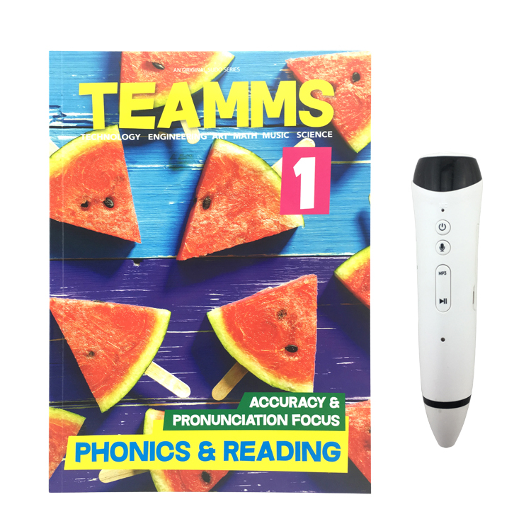 TEAMMS English Teaching Books Children English Talking Pen Books China Suppliers