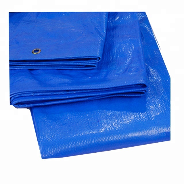 BLUE TARP POLY TARPAULIN 6X8 5ML TENT CANOPY BOAT CAR CAMPING ROOF