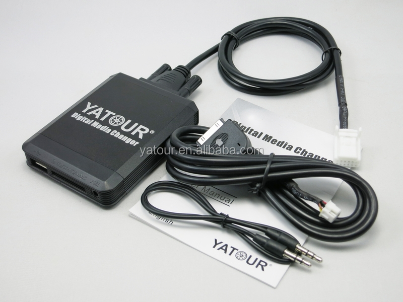 Автомобильный комплект интегрированного цифрового медиа (USB + док-станция + SD + AUX + BT) эмулятор переключателя автомобильных CD адаптер интерфейса MP3