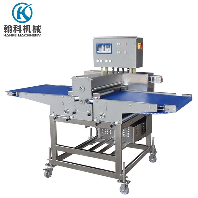 Good price 600mm width Fresh meat strip cutting machine meat cube cutter meat dice slicer machine for food processing line