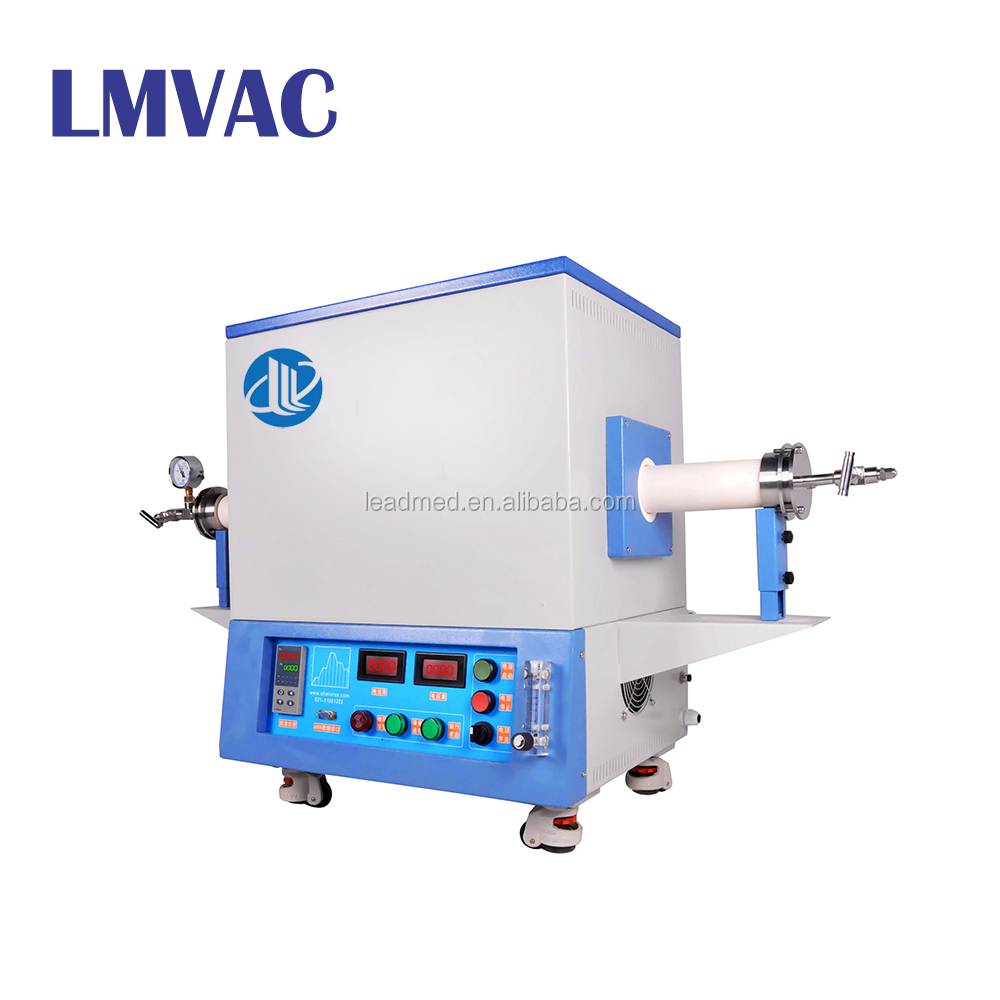1700C MoSi2 heater laboratory electric tube furnace CVD System1200-1700C