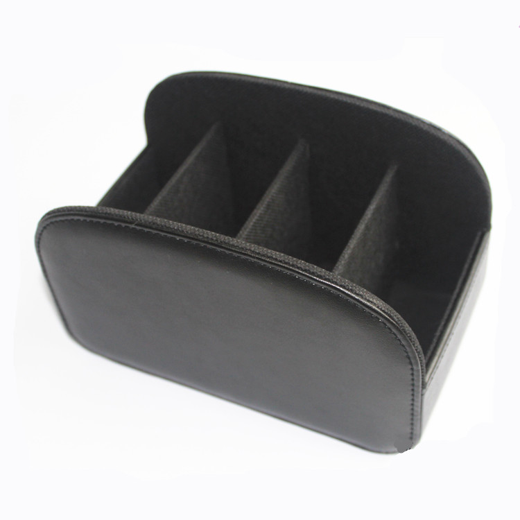 Cheap Custom Logo Faux Leather Business Name Card Holder For Men