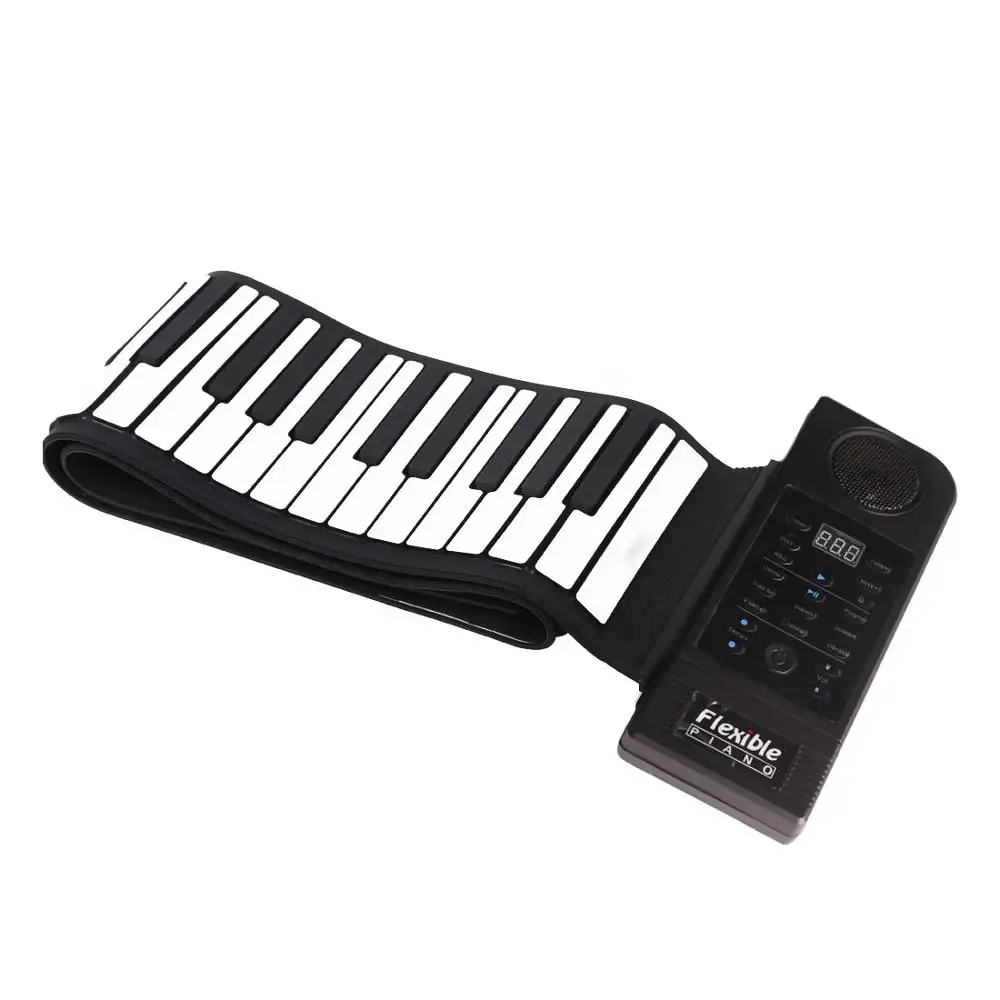 Hand roll up piano keyboard 88 keys instrument toy musical piano for kids