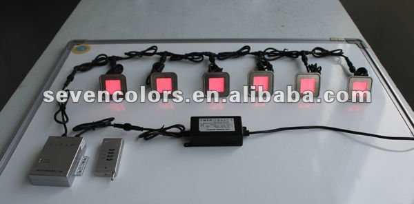 Уличная квадратная светодиодная освещенная напольная плитка освещение/Цоколь свет/палубное освещение (SC-B102C)