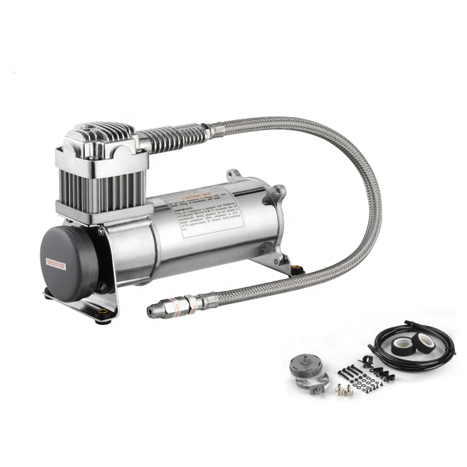 Один 150psi 12V 1/4 "Heavy Duty серебро подвеска Воздушный Компрессор