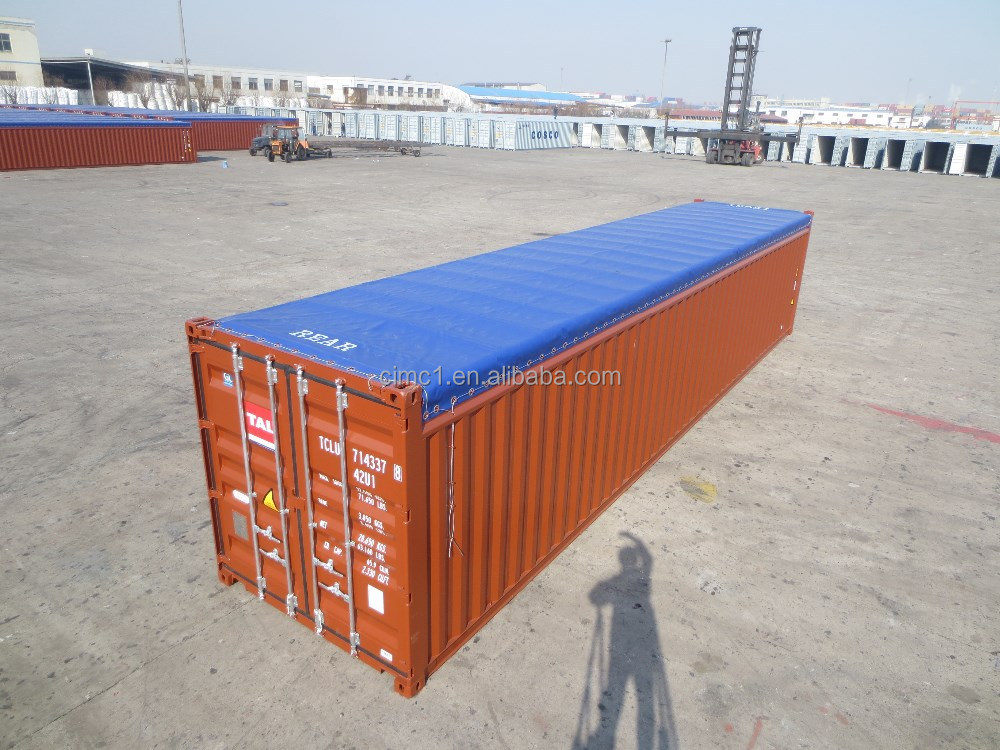 40ft ISO9001 BV GL CCS ABS LR Сертифицированный мягкий opentop контейнер