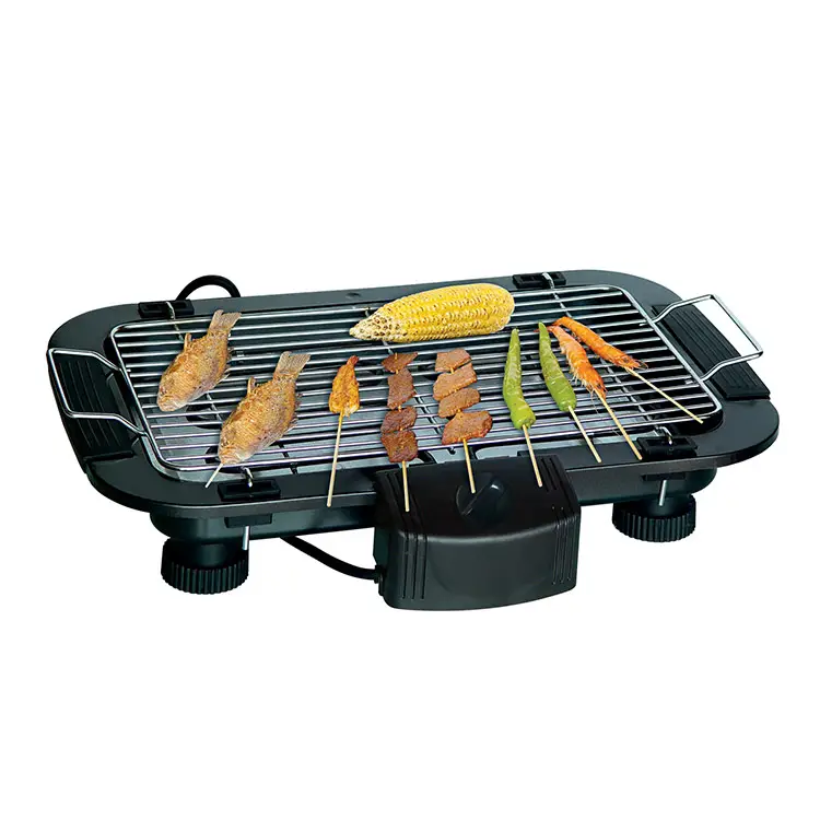 Non-stick stainless steel element commercial griddle grill electric barbecue electric baker range Toast Grill for Home