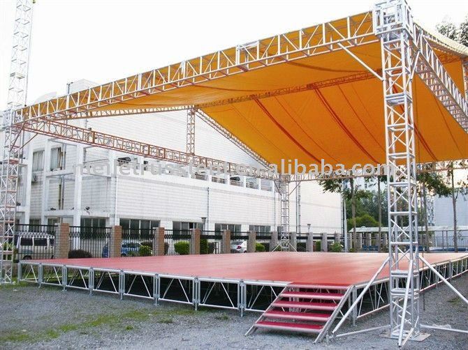 Дискотека алюминий этапе, концерт танец Stage