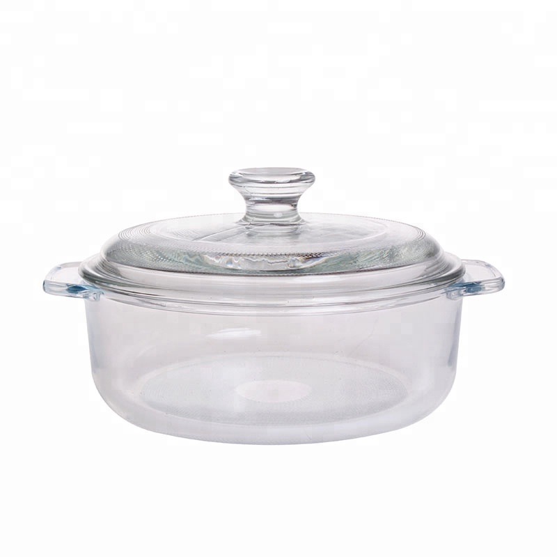 Набор посуды Pyrex, стеклянные кастрюли, стеклянная кастрюля с крышкой