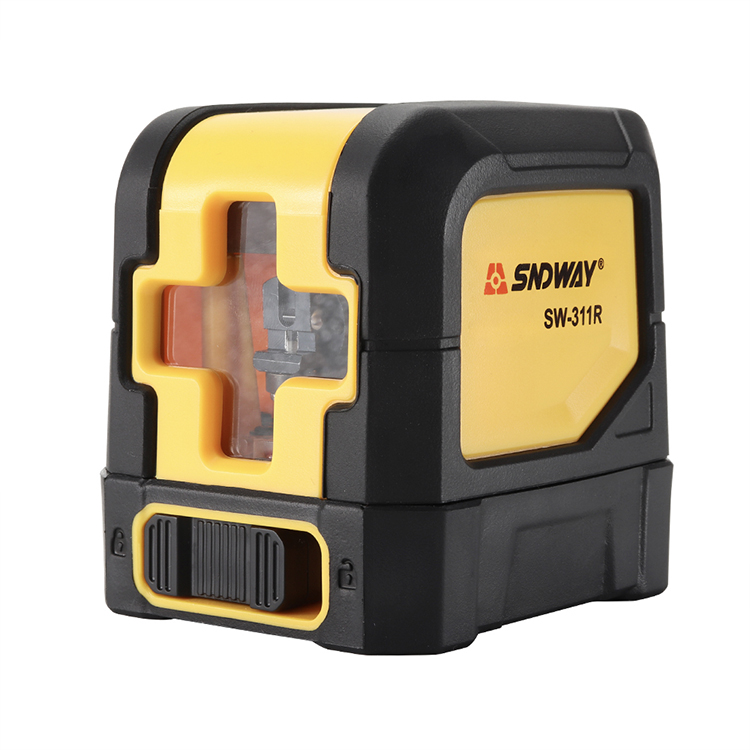 SNDWAY SW-311R высокая точность 2 линии Красный Уровень лазерный Крест линии измерения уровня