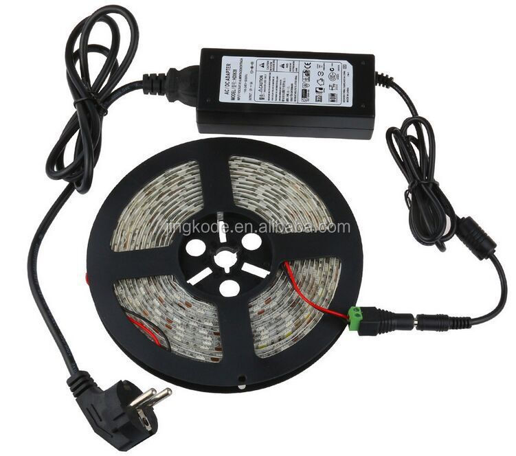 60 Вт AC-DC 12V5A Великобритания/ЕС/Австралия/США розетка 5 м 5050/3528 WS 2801 RGB светодиодные ленты блок питания Klinkenstecker адаптеры