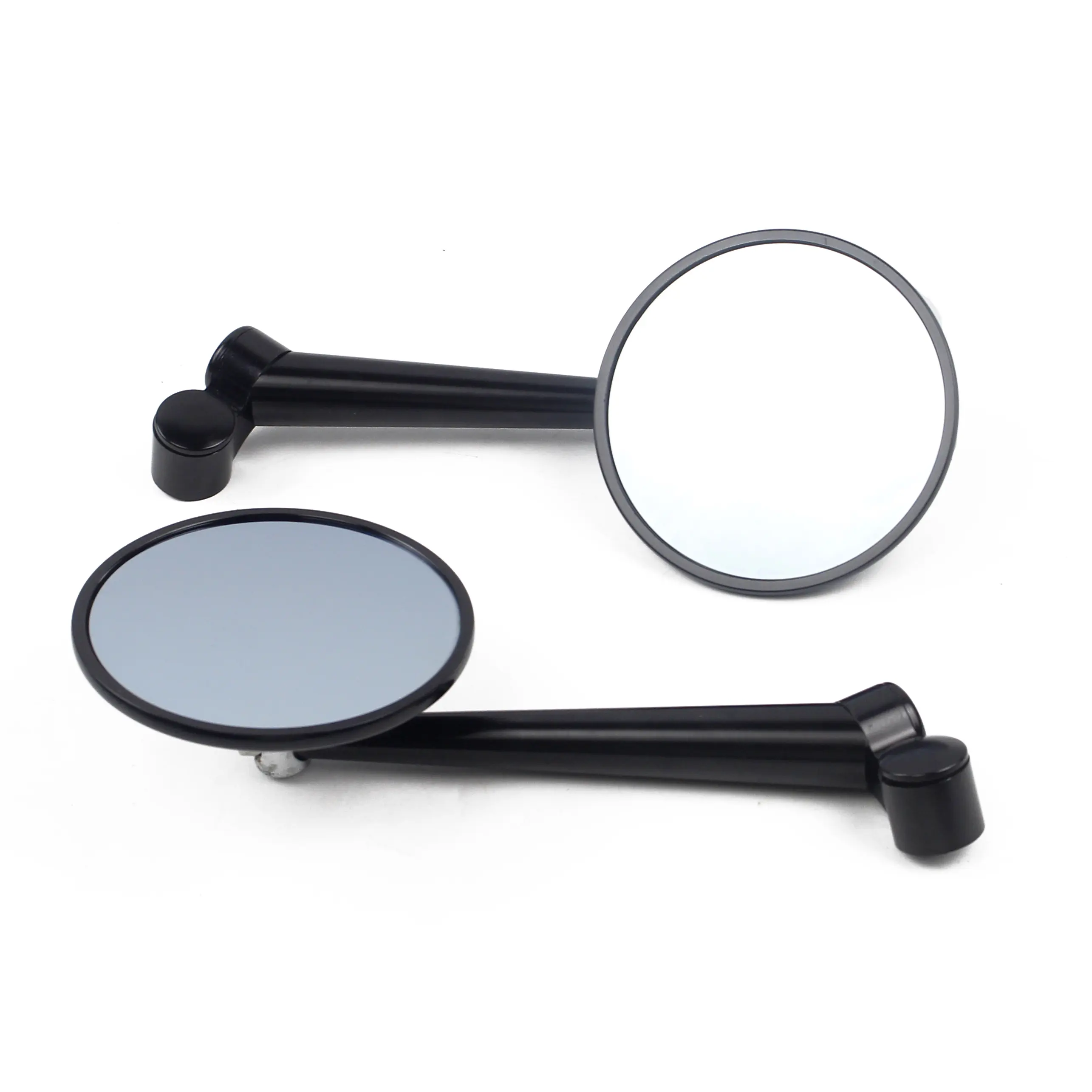 Fashion Round Bar End Side Mirror Motorcycle Rear View Mirror For Yamaha