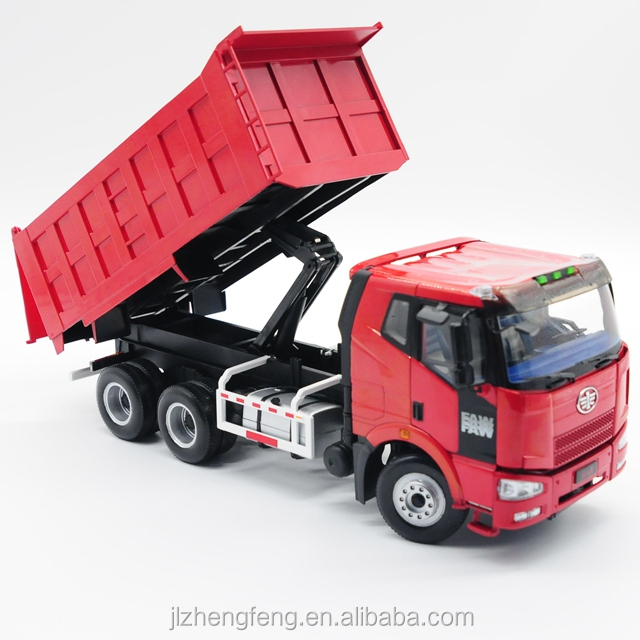 Оригинальная фабрика FAW J6 самосвал 1:24 модель автомобиля Jiefang