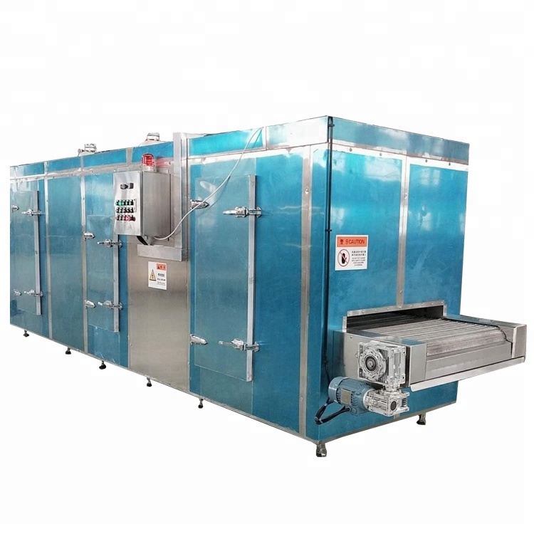 100kg Small Scale Industrial tunnel iqf freezer belt iqf freezer shrimp freezer tunnel