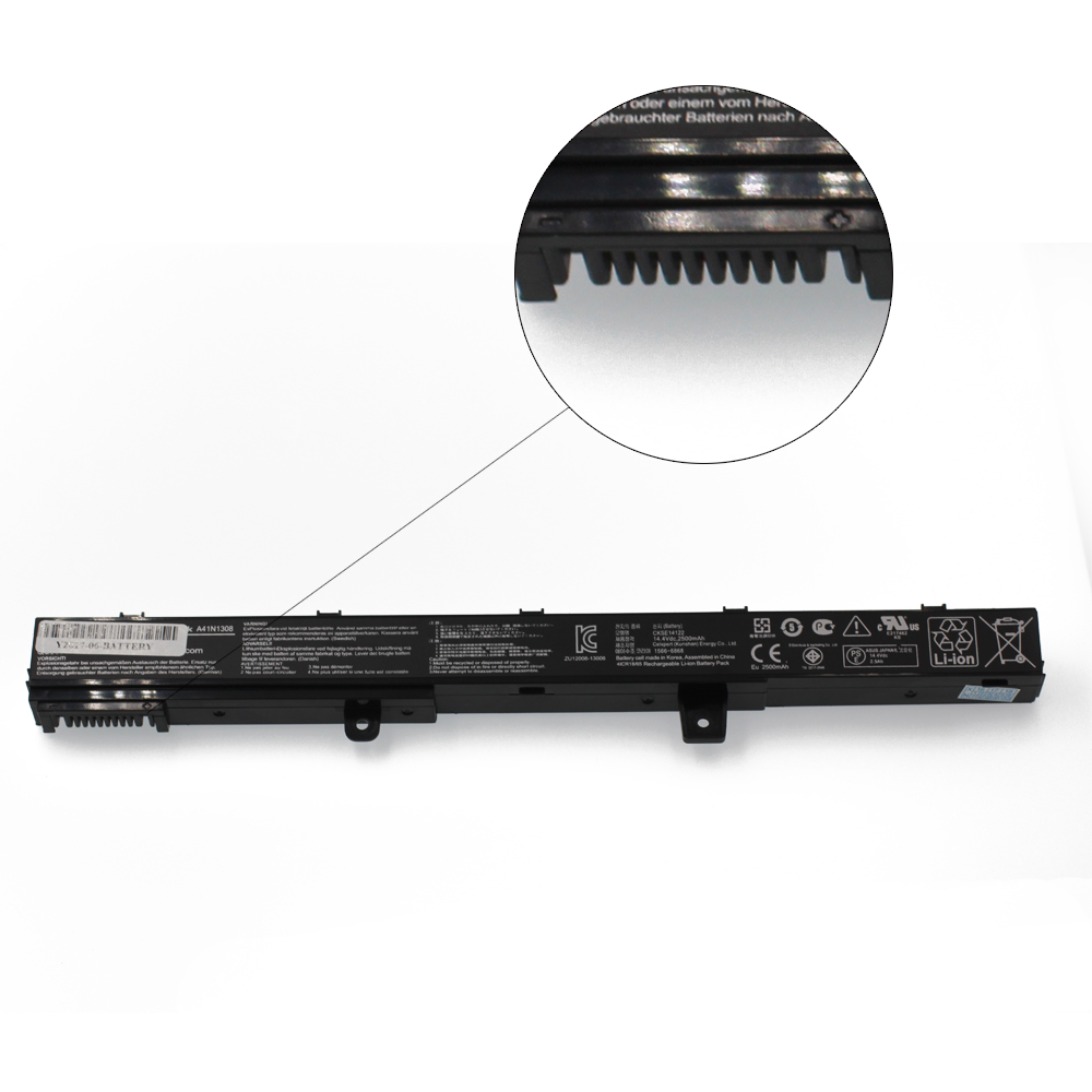 Аккумулятор для ноутбука ASUS X451M X451MA X551 X551CA X551M X551MA X45LI9C D550MA A41N1308 A31N1319 X45LI9C YU12008-13007D