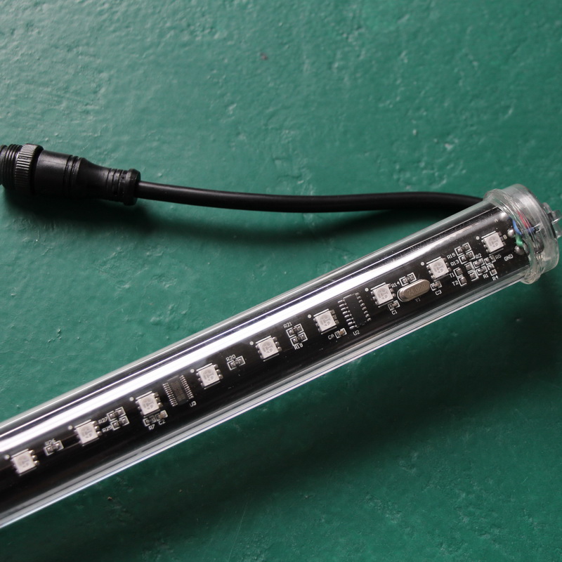 3d effect led DMX Vertical Tube