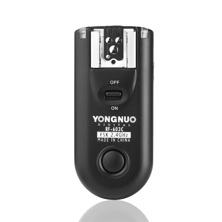 Беспроводной дистанционный триггер вспышки Yongnuo RF-603 II C3 для 5D 1D 50D