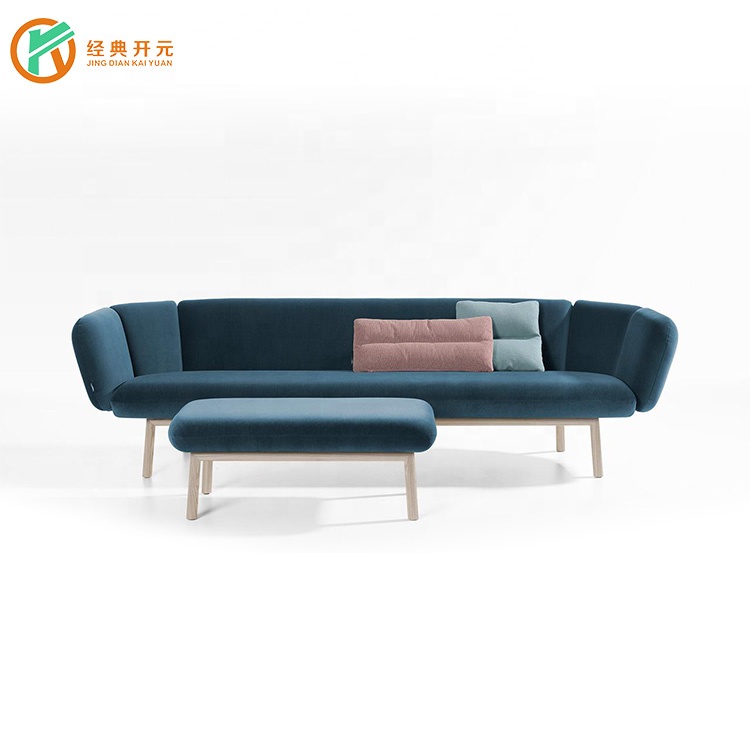 IDM-S-55Armonia удобный современный удобный Одноместный мягкий диван Chesterfield для отеля