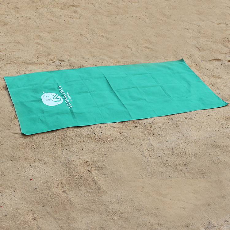 High water absorption 35*75cm suede plain dyed microfiber towel