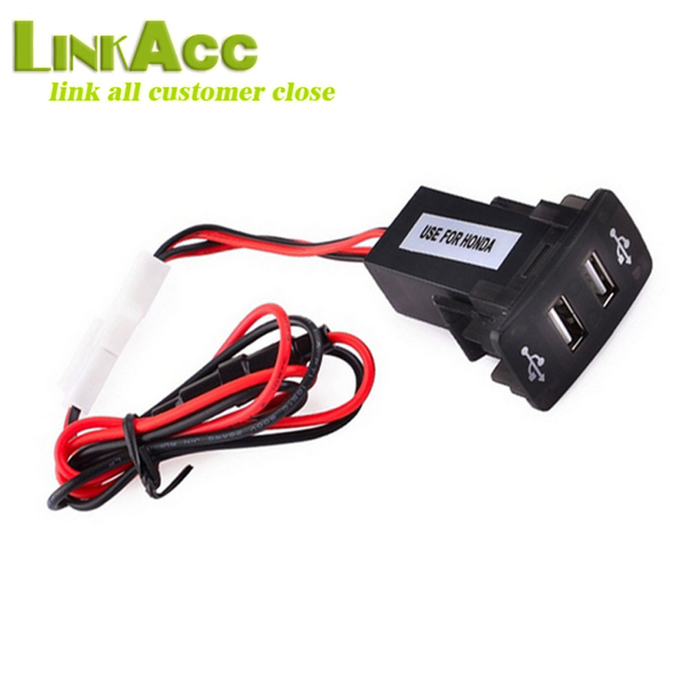 Автомобильное зарядное устройство LKCL941 с двумя USB-портами