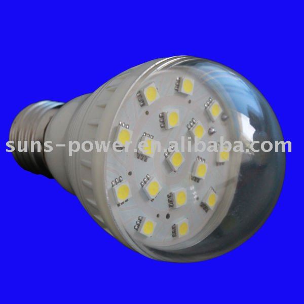 Высокая эффективность DC12V / 24 В 5 Вт из светодиодов лампочка E27 / светодиодные лампы / из светодиодов пятно света