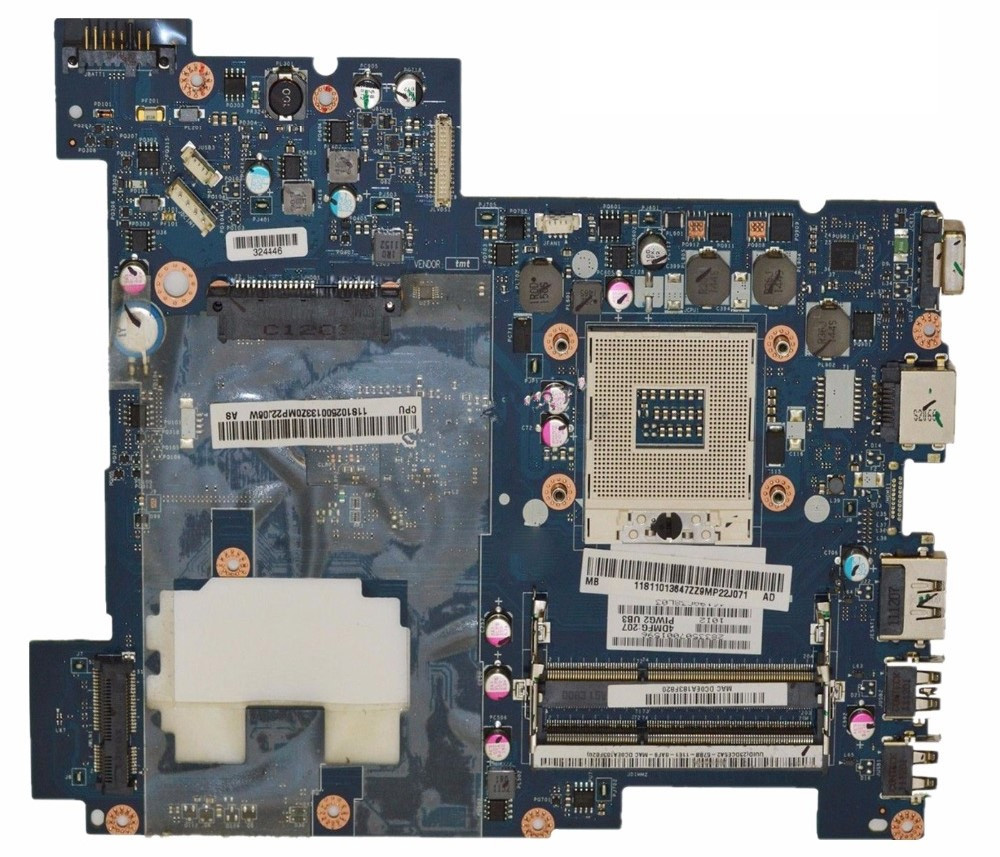 Материнская плата для ноутбука Lenovo G570 PIWG2 LA-675AP LA-675 HM65 PGA989 DDR3 Материнская плата 100% протестирована Быстрая доставка