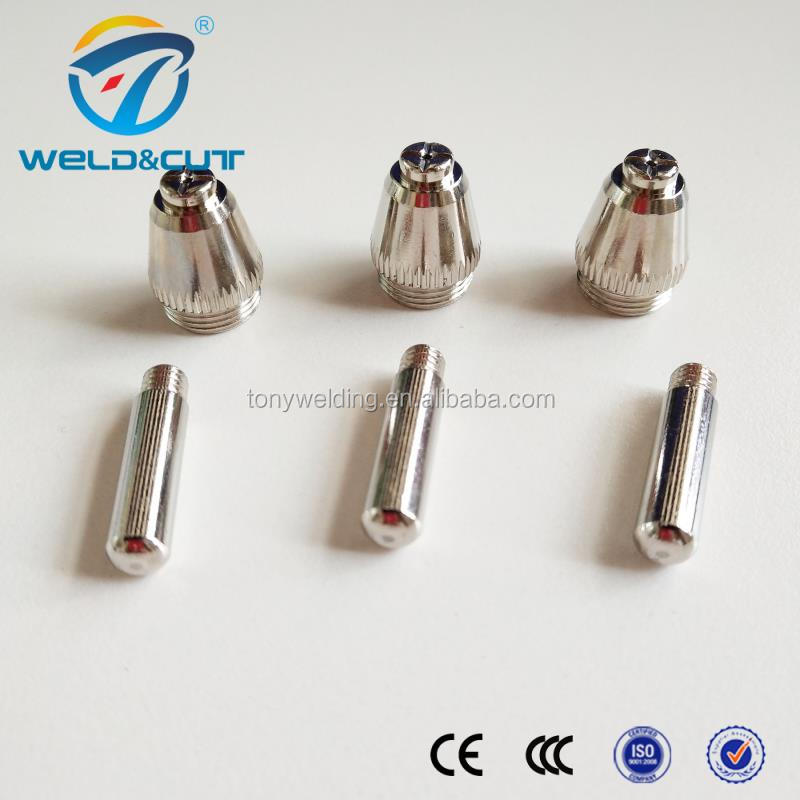 AG60 SG55 nozzle and electrode plasma consumables tips