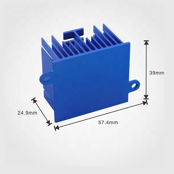 Customized service heat sink aluminum custom design extrusion heat sink supplier anodize aluminum extrusion heat sink
