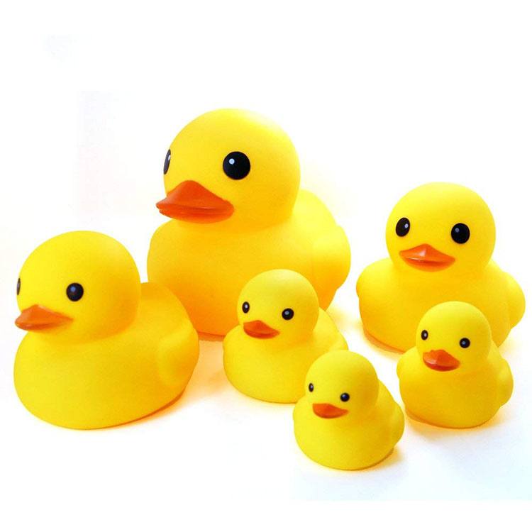 A313 Baby duck squeal bath toy animal for kids