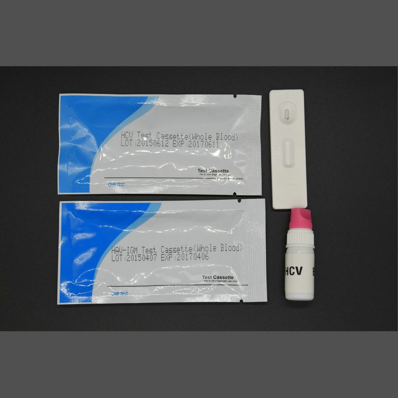 Высокая чувствительность вся кровь/Сыворотка HCV быстрый тест кассета