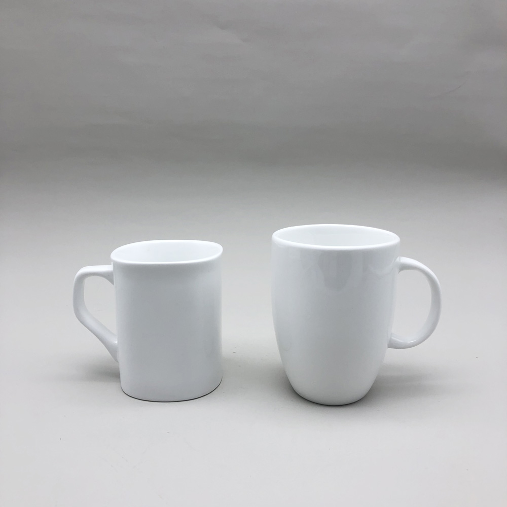 Good quality cheap magnesia porcelain white mug