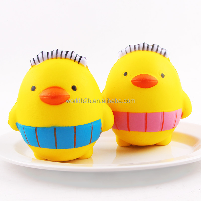 Оптовая Продажа Модные 5- 10 секунд медленно поднимающиеся kawaii цыпленок мягкие игрушки в магазине