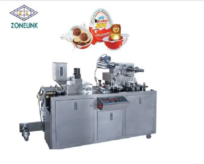 Blister Packing Machine For Making Kinder Joy Eggs Chocolate Cookies