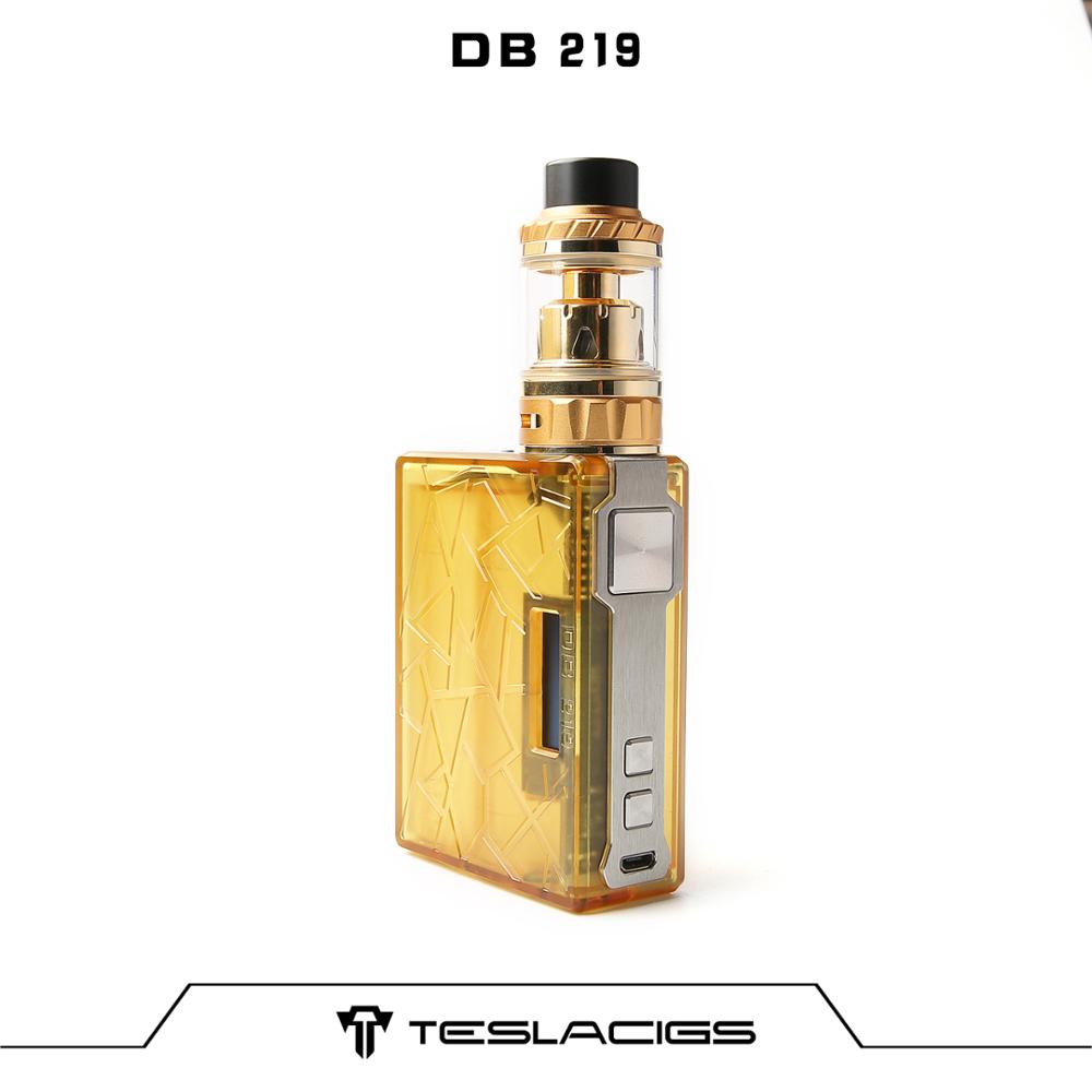 Горячая Распродажа, две высокоскоростные батареи 18650 DB 219 Mod вейп
