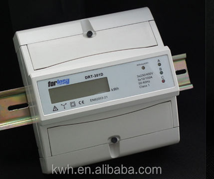MODBUS Коммуникационный трехфазный Электрический счетчик от китайского поставщика
