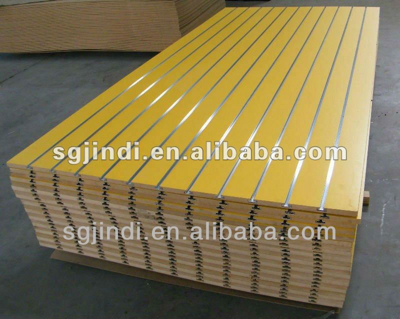 Меламиновый слот MDF для украшения