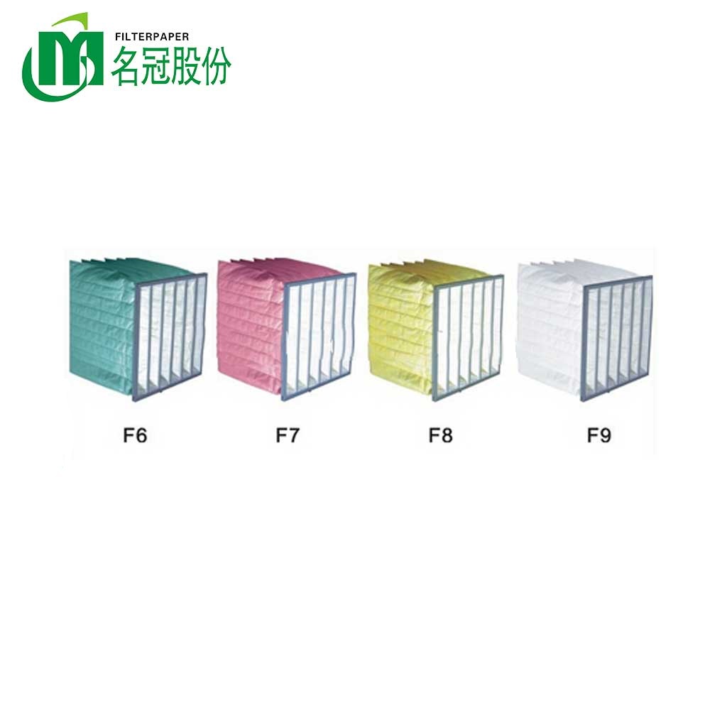 Синтетический карманный воздушный фильтр F5.F6,F7,F8,F9 AHU bag Filter