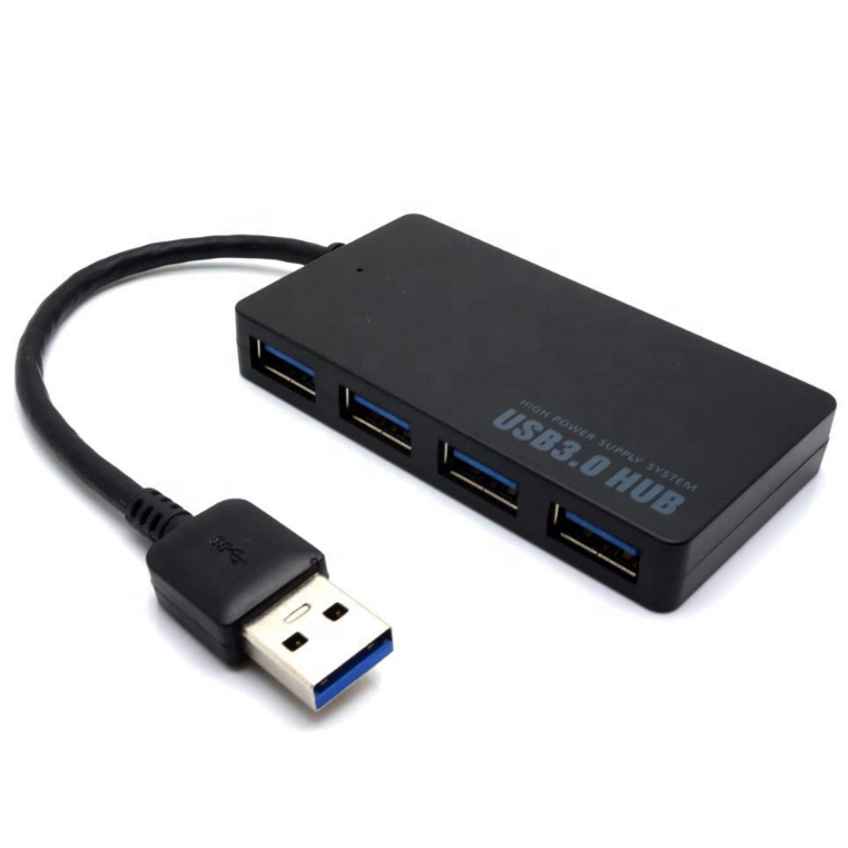 4 порта ультра тонкий USB 3,0 Hub Высокоскоростной USB 3,0 для передачи данных и для Windows