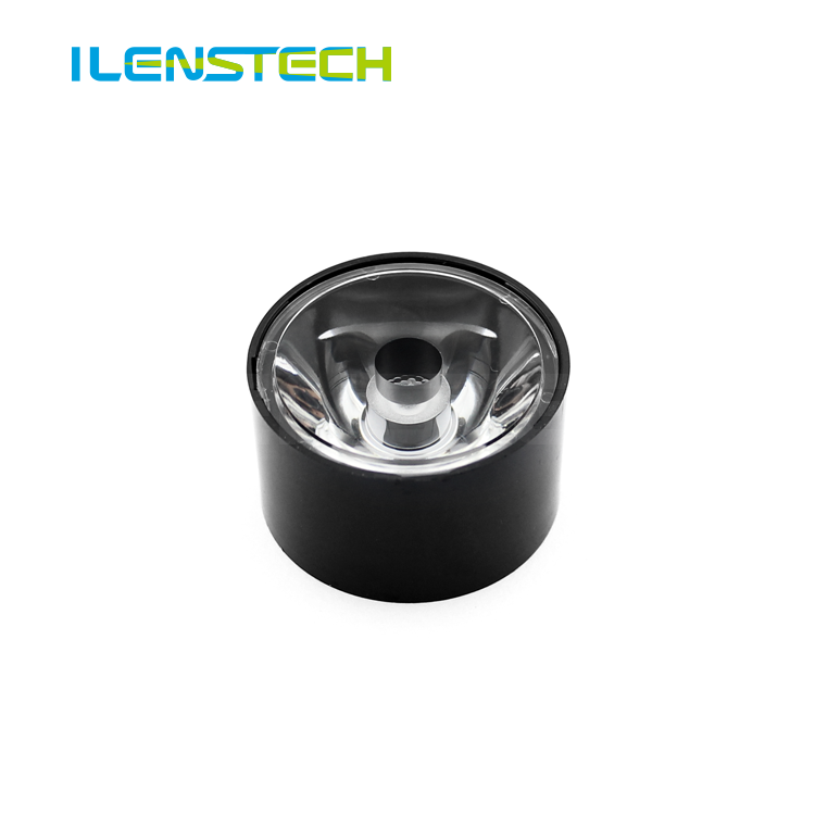 3030 3535 pmma led lens with holder / RGBW led lens 3 degree narrow beam