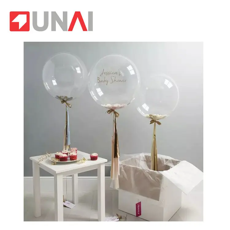 Surprised gift led lighting inflatable globe bobo balloons for valentines wedding decoration balloon