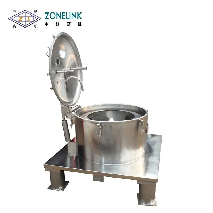 2022 Best Sale Sanitary Food Centrifuge Oil Filter Centrifuges Plate Basket Industrial Centrifuge Separator Machine