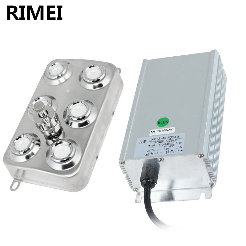 Декоративный ультразвуковой увлажнитель воздуха RIMEI с 6 головками, генератор тумана с водонепроницаемым адаптером питания